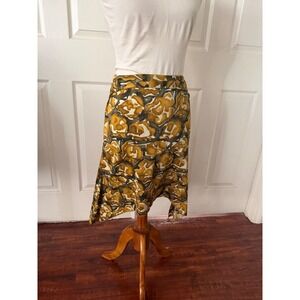 Club Soda Jr Womens Skirt‎ Medium Assymetrical Y2K Elastic Waist 90s
